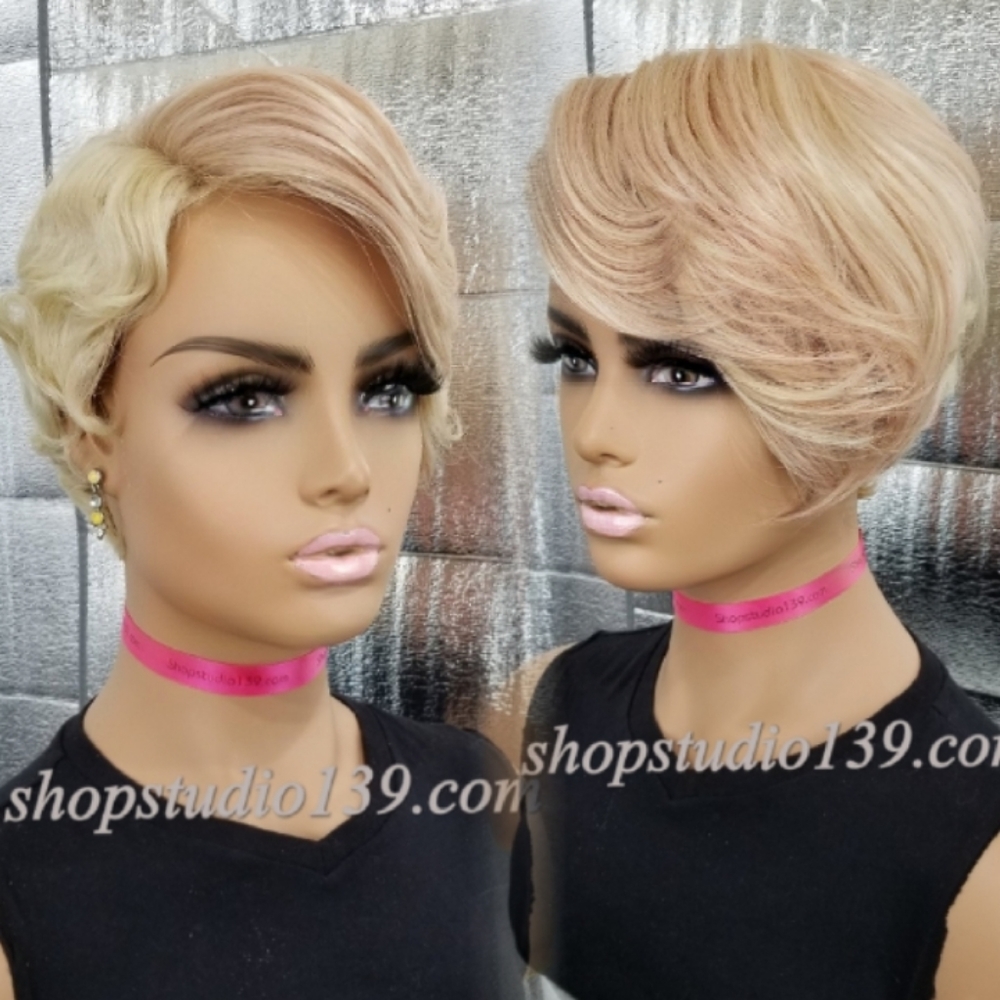 Omg so Sexy human hair finger wave wig